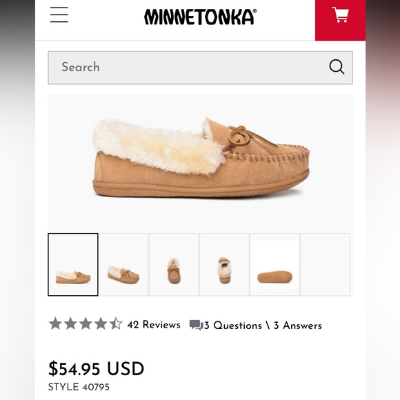 Minnetonka Moccasin slippers - Picture 5 of 12